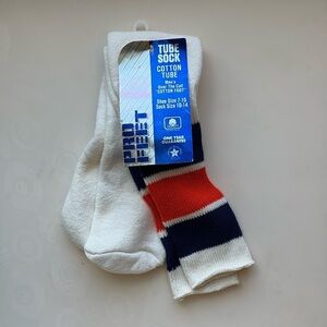 Vintage Pro Feet Men's Over the Calf TUBE SOCK Cotton NEW
